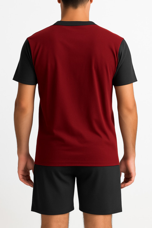 Herren Schlafanzug Sommer LION CLUB Bordeaux