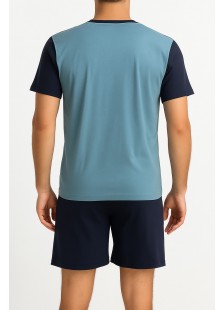 Herren Pyjama Sommerpyjama LION CLUB MENTA Herren Pyjama Sommerpyjama LION CLUB MENTA