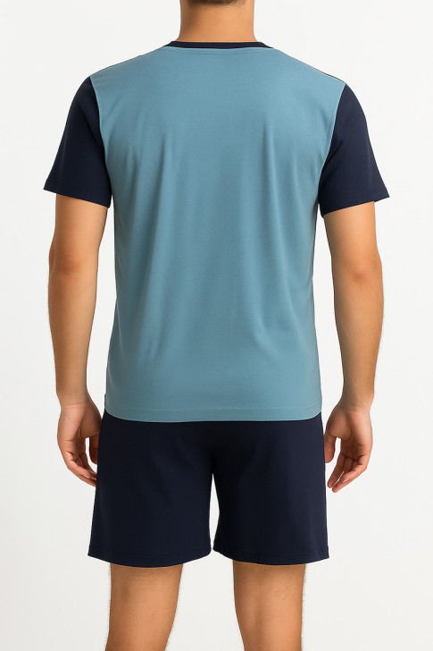 Herren Pyjama Sommerpyjama LION CLUB MENTA