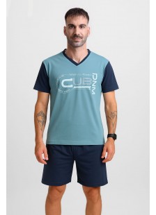 Herren Pyjama Sommerpyjama LION CLUB MENTA Herren Pyjama Sommerpyjama LION CLUB MENTA