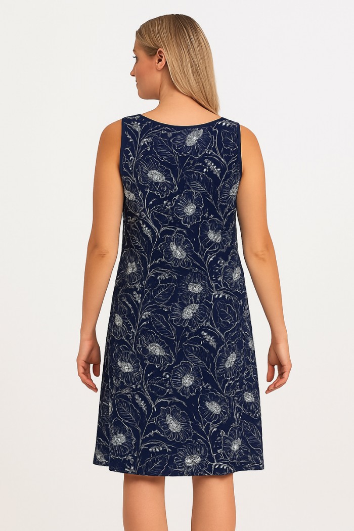 Klassisches LION-Kleid ärmellos 0035