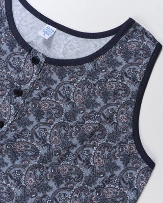 Klassisches LION-Kleid mit Knöpfen 0032