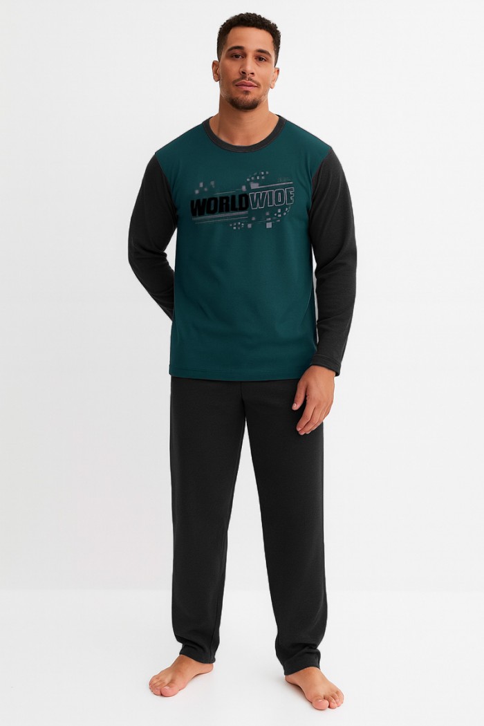 HERBST PYJAMA LÖWE WELTWEIT ZYPRESSE