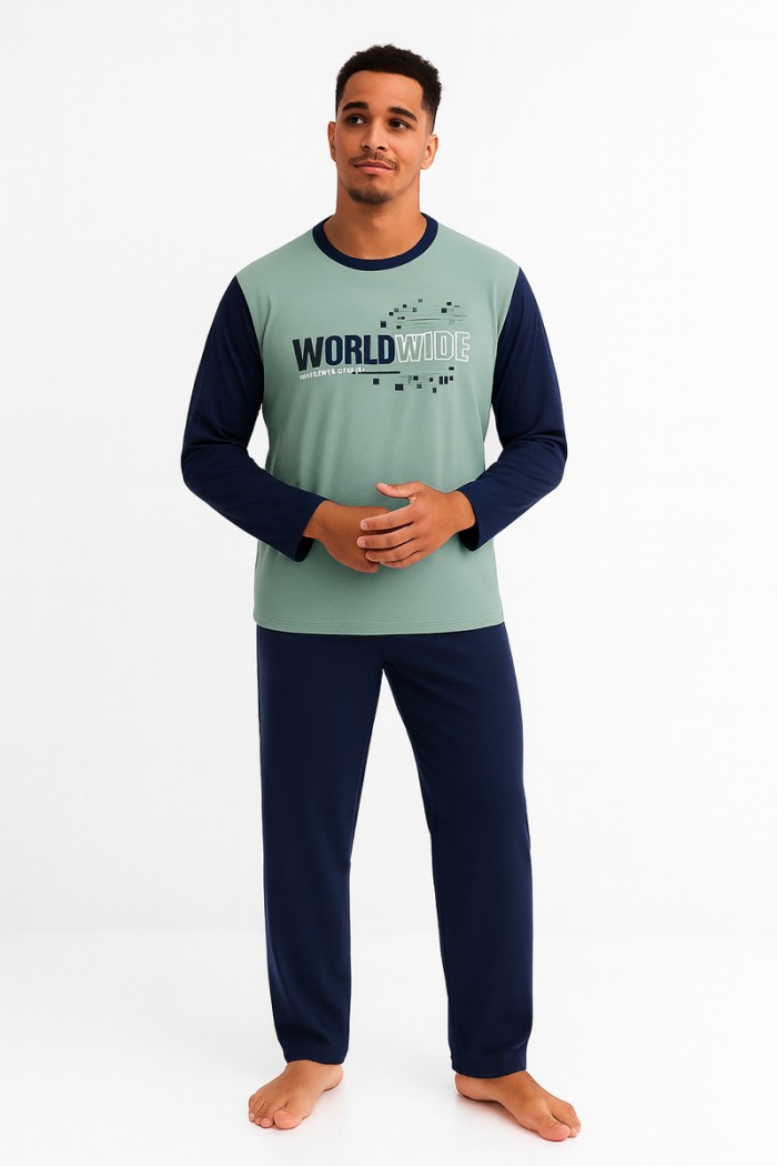 HERBST-PYJAMA-LÖWE WELTWEIT META