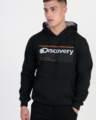 Kapuzensweatshirt LION DISCOVERY Schwarz