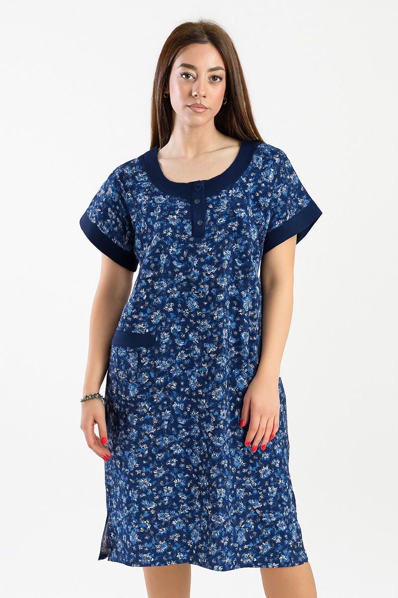 PRINTED ZAPONE DRESS LION 4115
