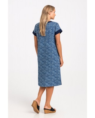 PRINTED ZAPONE DRESS LION 4119