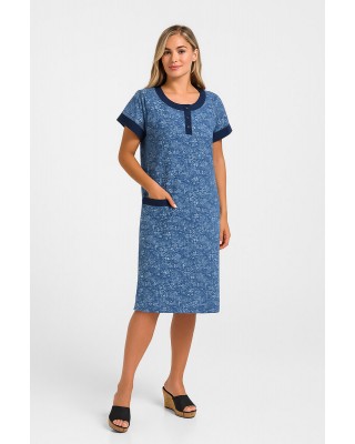 PRINTED ZAPONE DRESS LION 4119