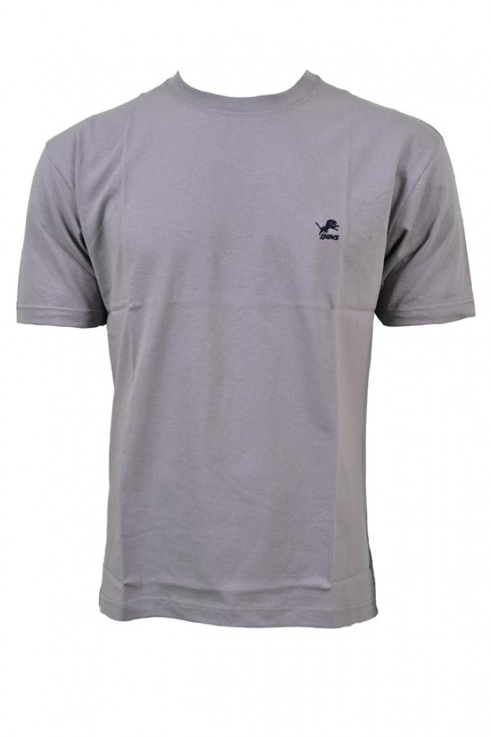 Herren T-Shirt LION Einfarbig mit Ausschnitt