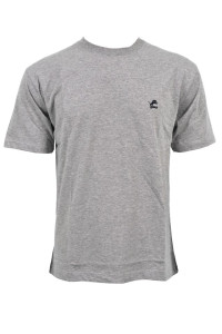 Men's T-Shirt LION Solid color with neckline