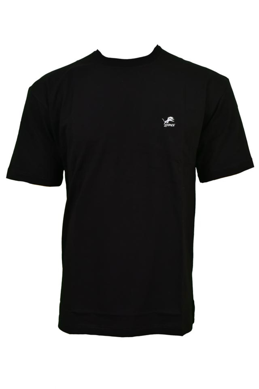 Men's T-Shirt LION Solid color with neckline