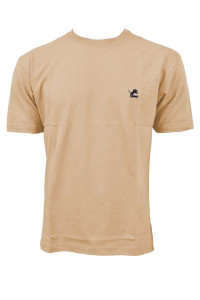 Men's T-Shirt LION Solid color with neckline