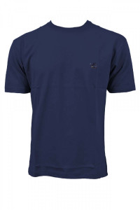 Men's T-Shirt LION Solid color with neckline