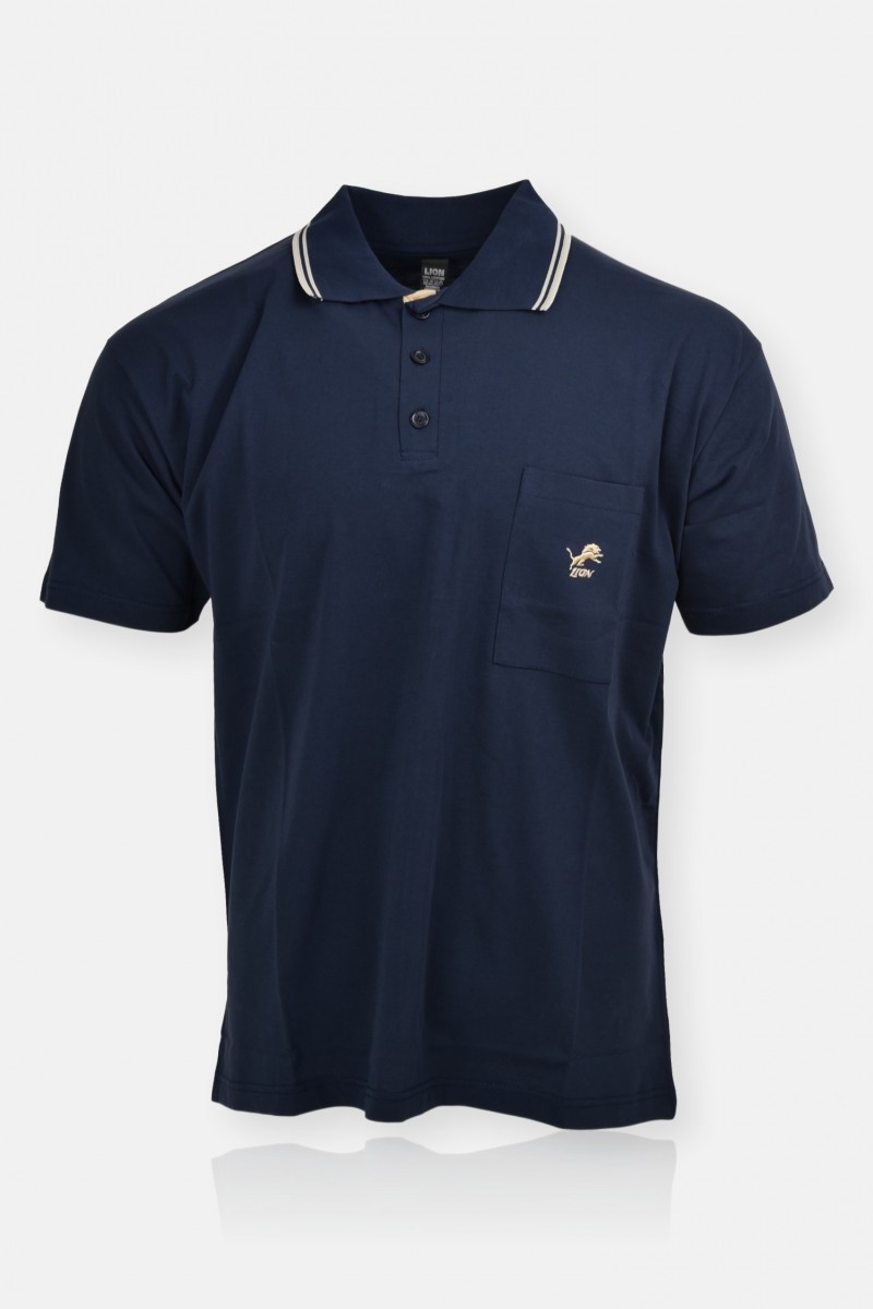 Classic blouse with collar LION