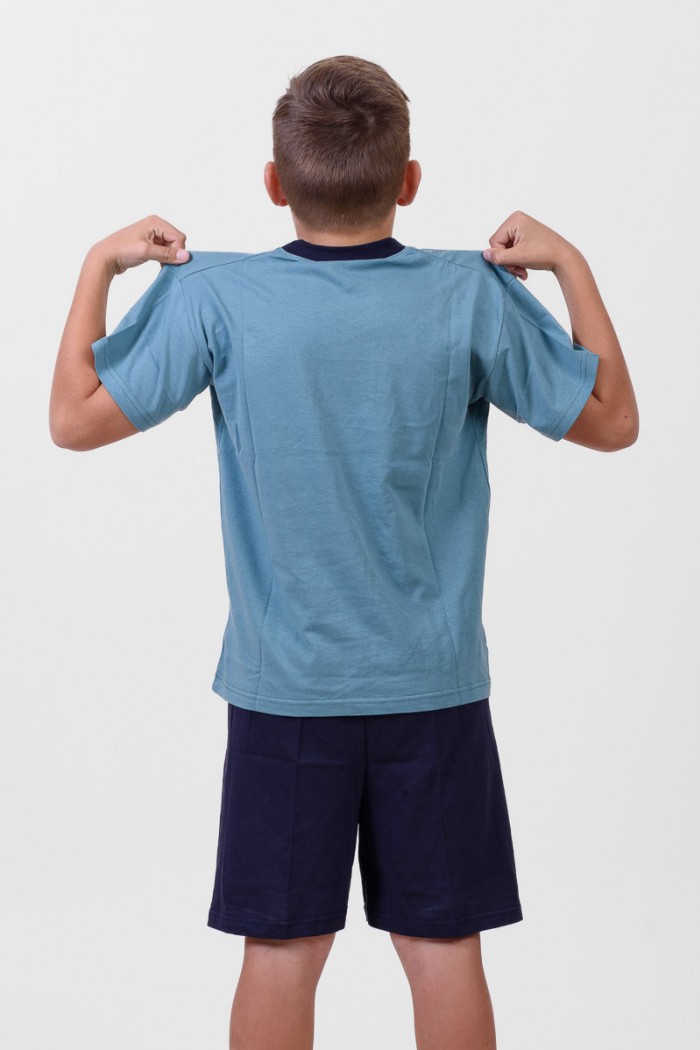 TEENAGE SUMMER PAJAMA BOY LION STRONG MINT