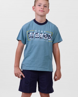 TEENAGE SUMMER PAJAMA BOY LION STRONG MINT