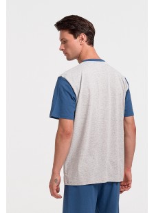 Herren Schlafanzug LION London GREY Herren Schlafanzug LION London GREY