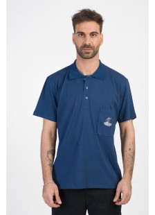 Classic blouse with collar LION