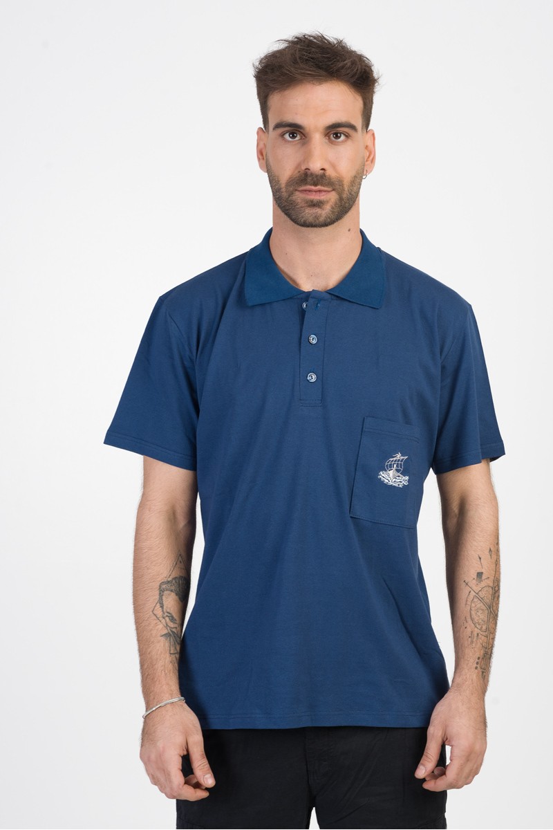 Classic blouse with collar LION