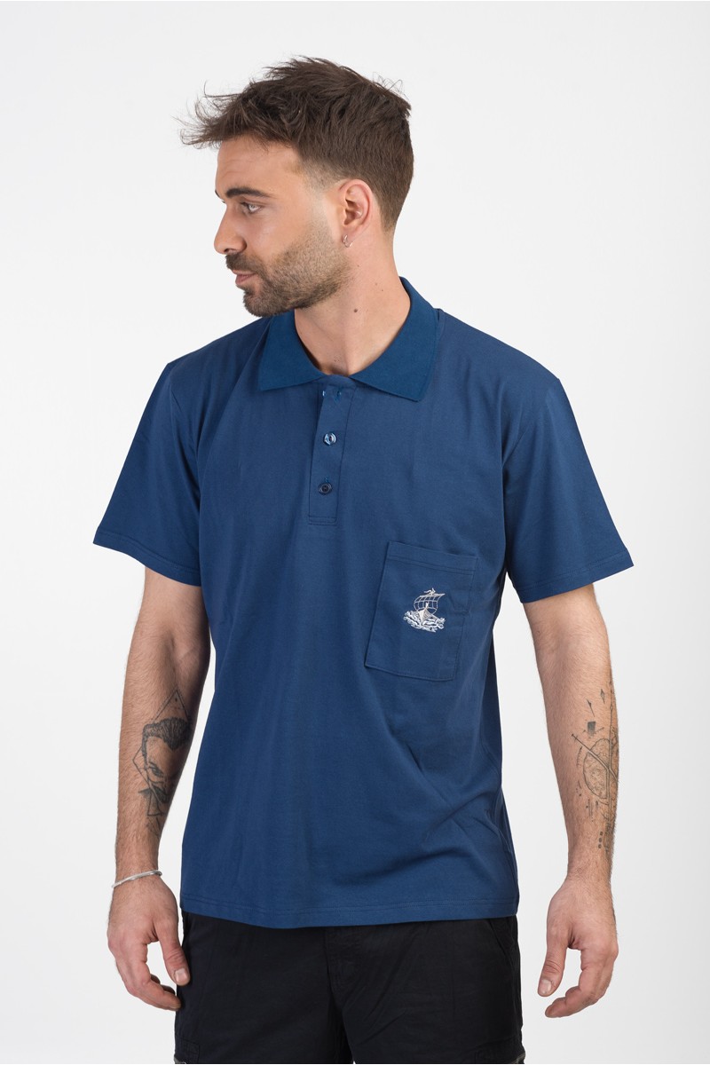 Classic blouse with collar LION