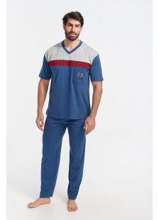 Men's pajamas LION with 2 Trousers - Summer Men's pajamas LION with 2 Trousers - Summer