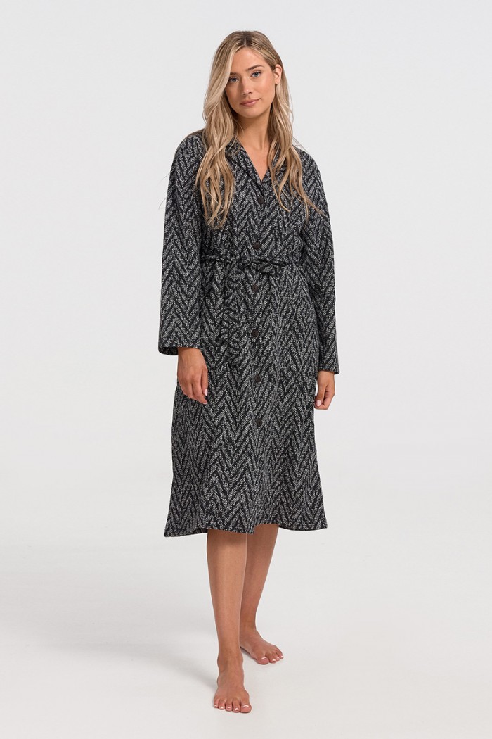 Classic LION robe with belt L500