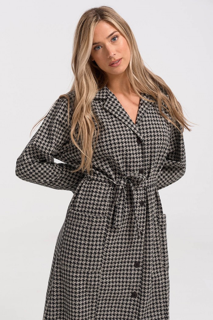 Classic LION robe with belt L501