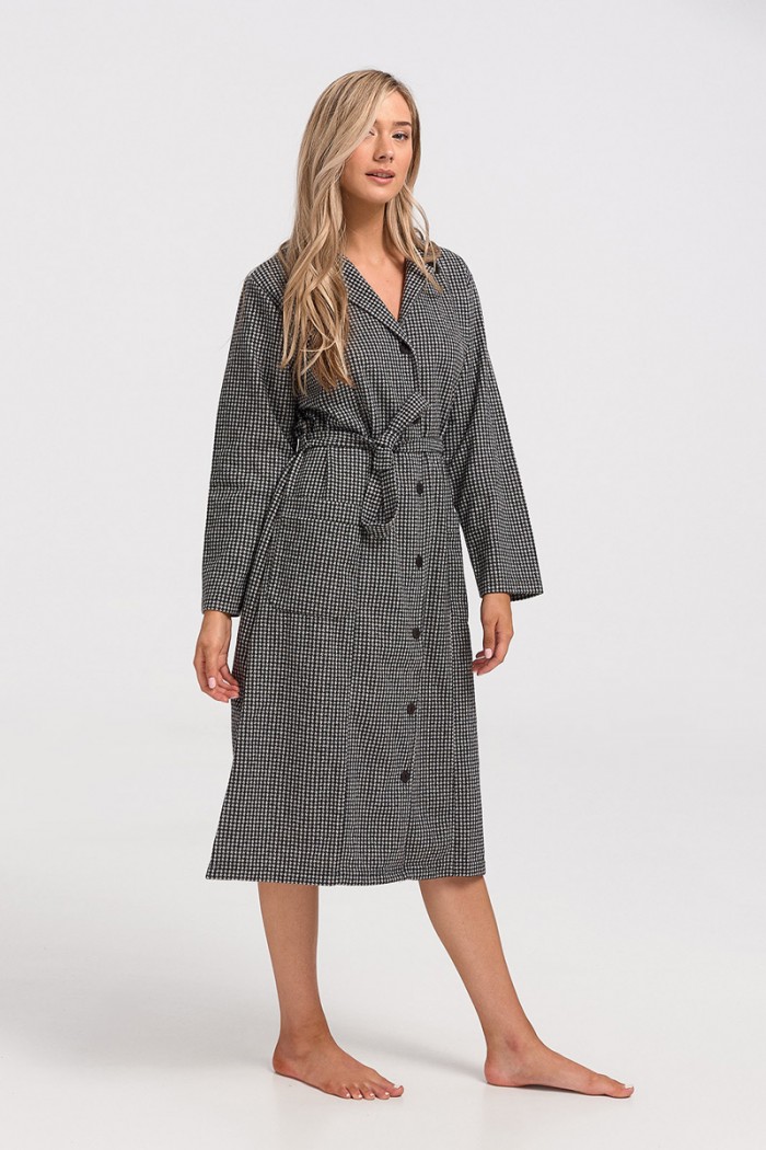 Classic LION robe with belt L502