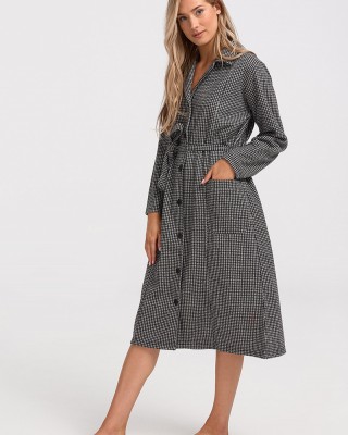 Classic LION robe with belt L502