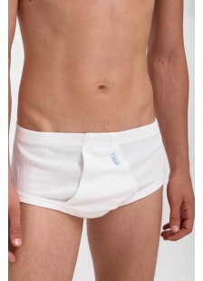Herrenslip LORD mit Öffnung 145 WHITE Herrenslip LORD mit Öffnung 145 WHITE