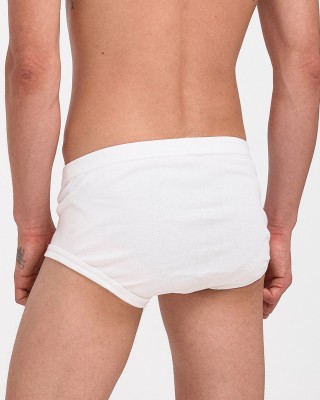 Men's LORD briefs with opening 145 WHITE
