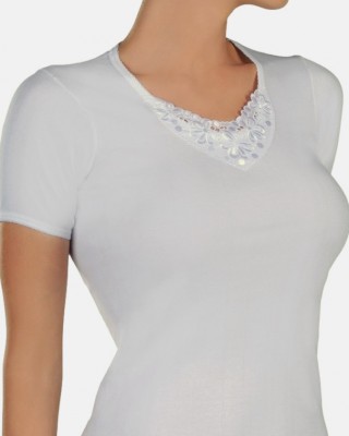 Women's LORD short sleeve jersey White and Black