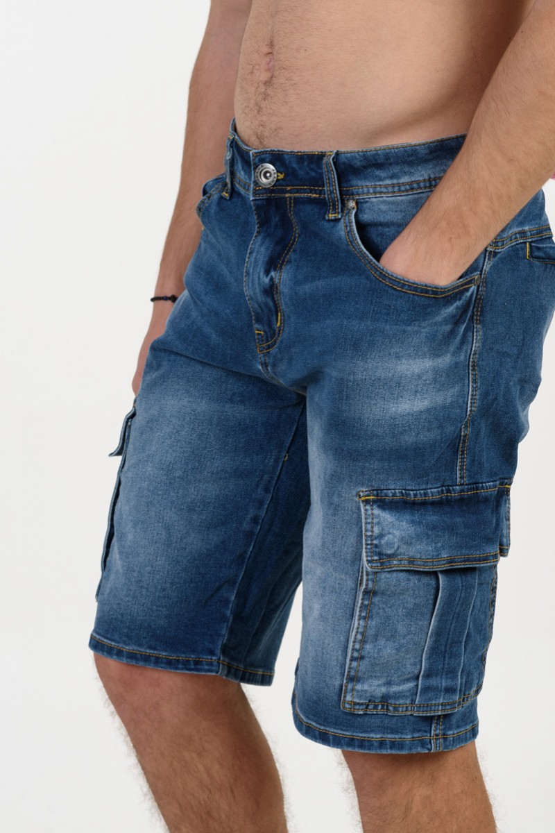 Men's Bermuda shorts with pocket MAGAN JEANS Z112