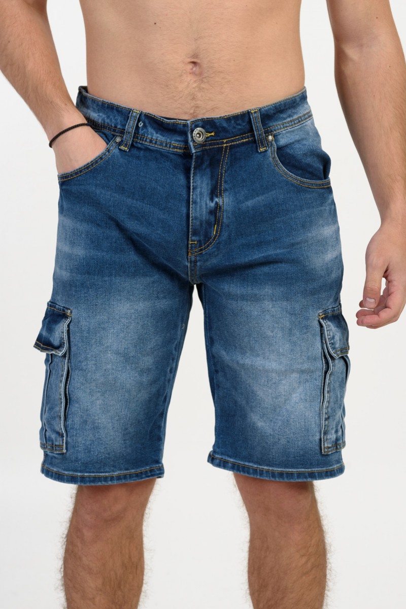 Men's Bermuda shorts with pocket MAGAN JEANS Z112