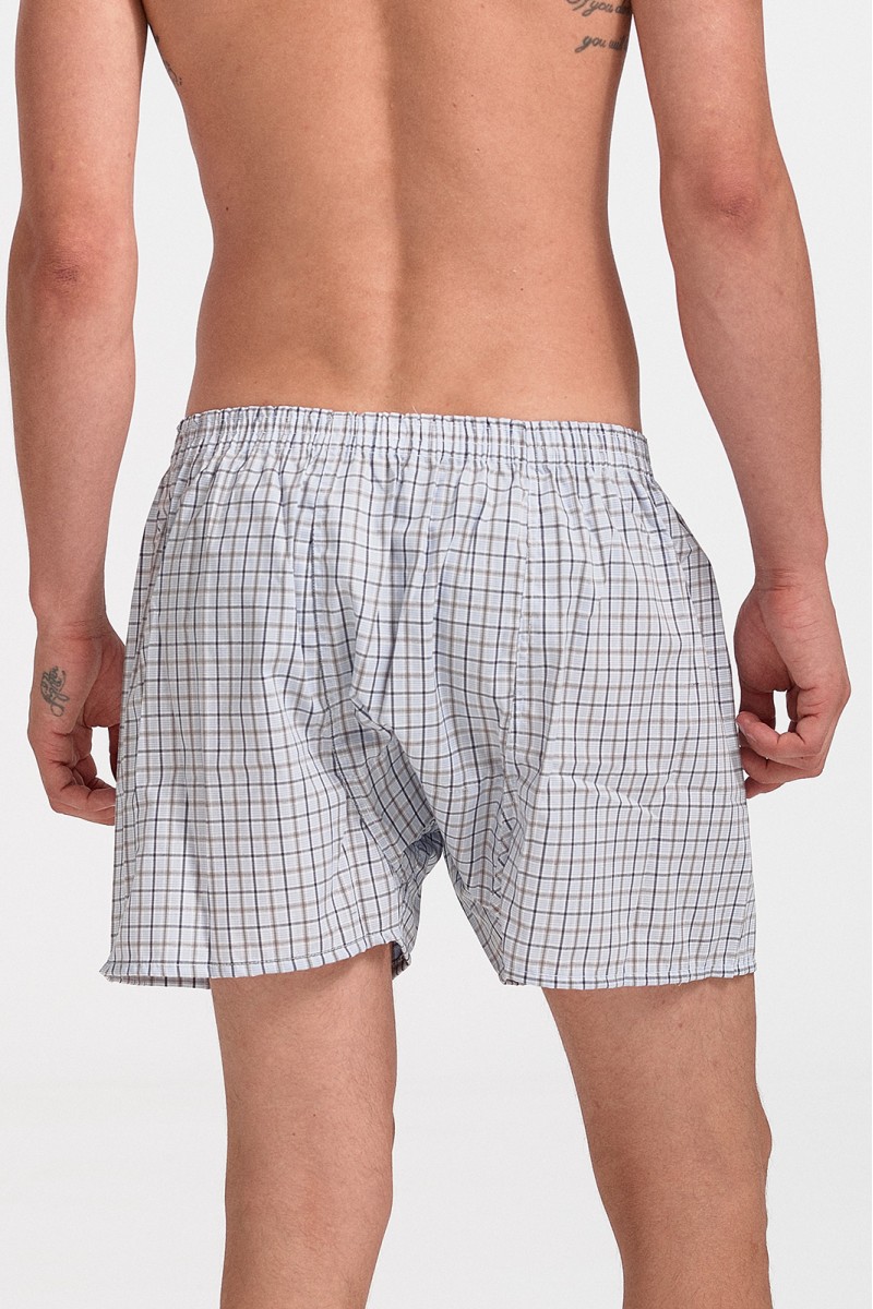 Weite Herren-Boxershorts MASCOT Plaid 057