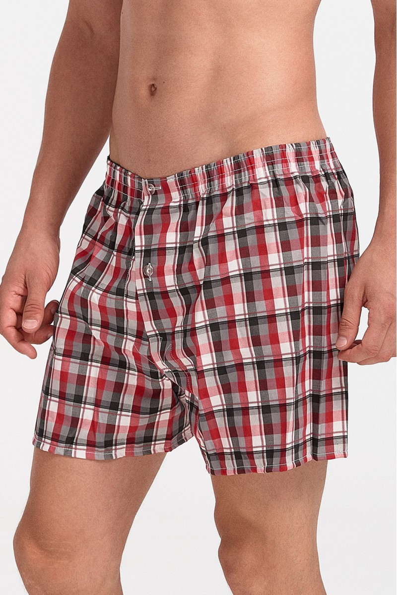 Weite Herren-Boxershorts MASCOT Plaid 060