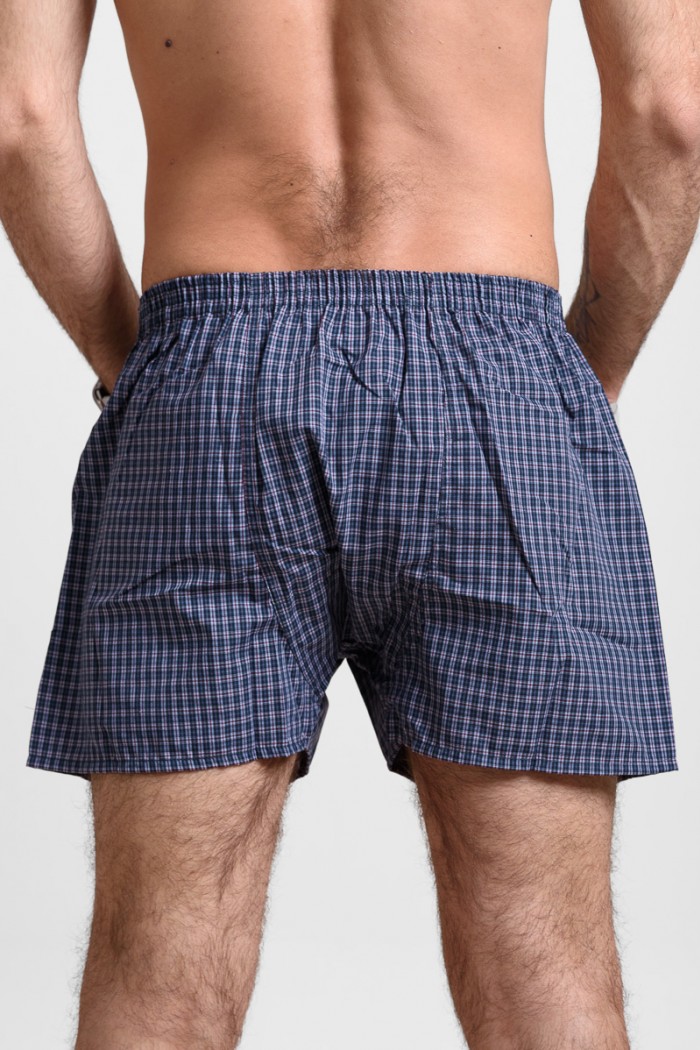Weite Herren-Boxershorts MASCOT Plaid 065