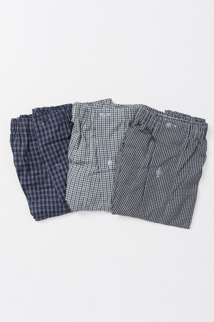 Weite Herren-Boxershorts MASCOT Plaid 065