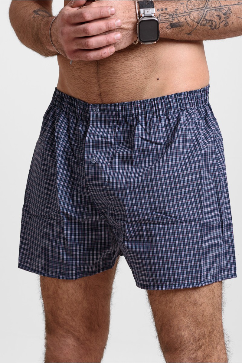 Men's wide boxers MASCOT Plaid 065 Men's wide boxers MASCOT Plaid 065