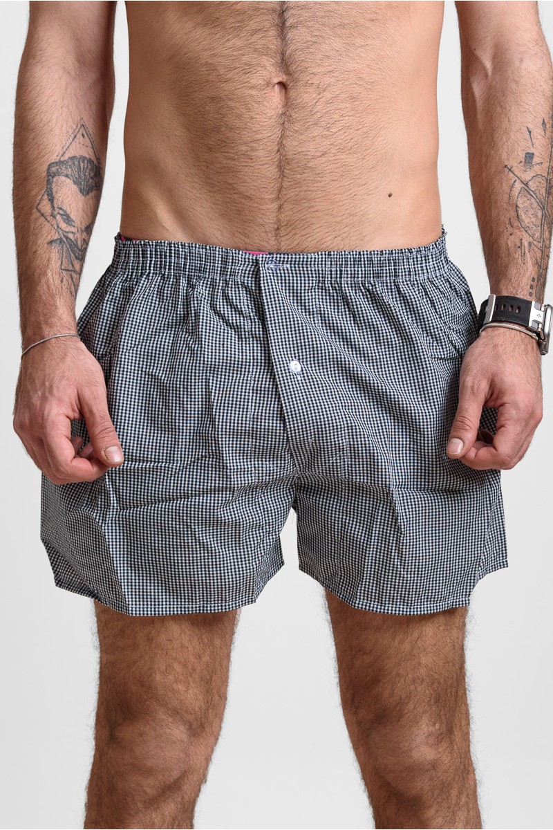 Men's wide boxers MASCOT Plaid 065 Men's wide boxers MASCOT Plaid 065