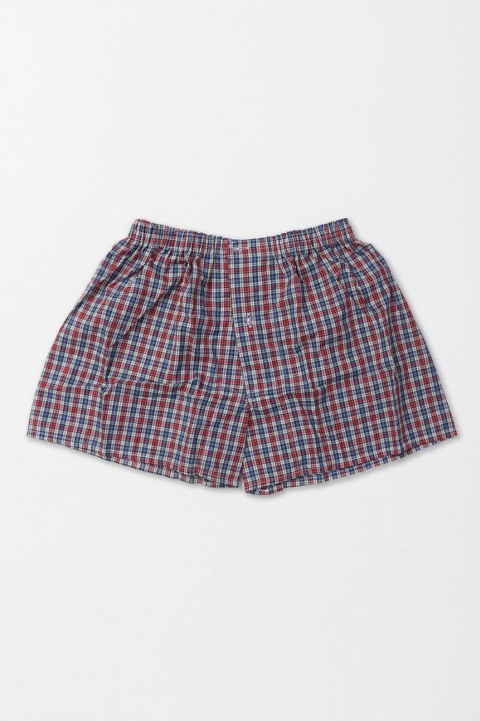 Weite Herren-Boxershorts MASCOT Plaid 066