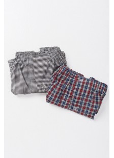 Weite Herren-Boxershorts MASCOT Plaid 066