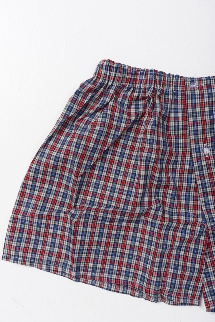 Weite Herren-Boxershorts MASCOT Plaid 066
