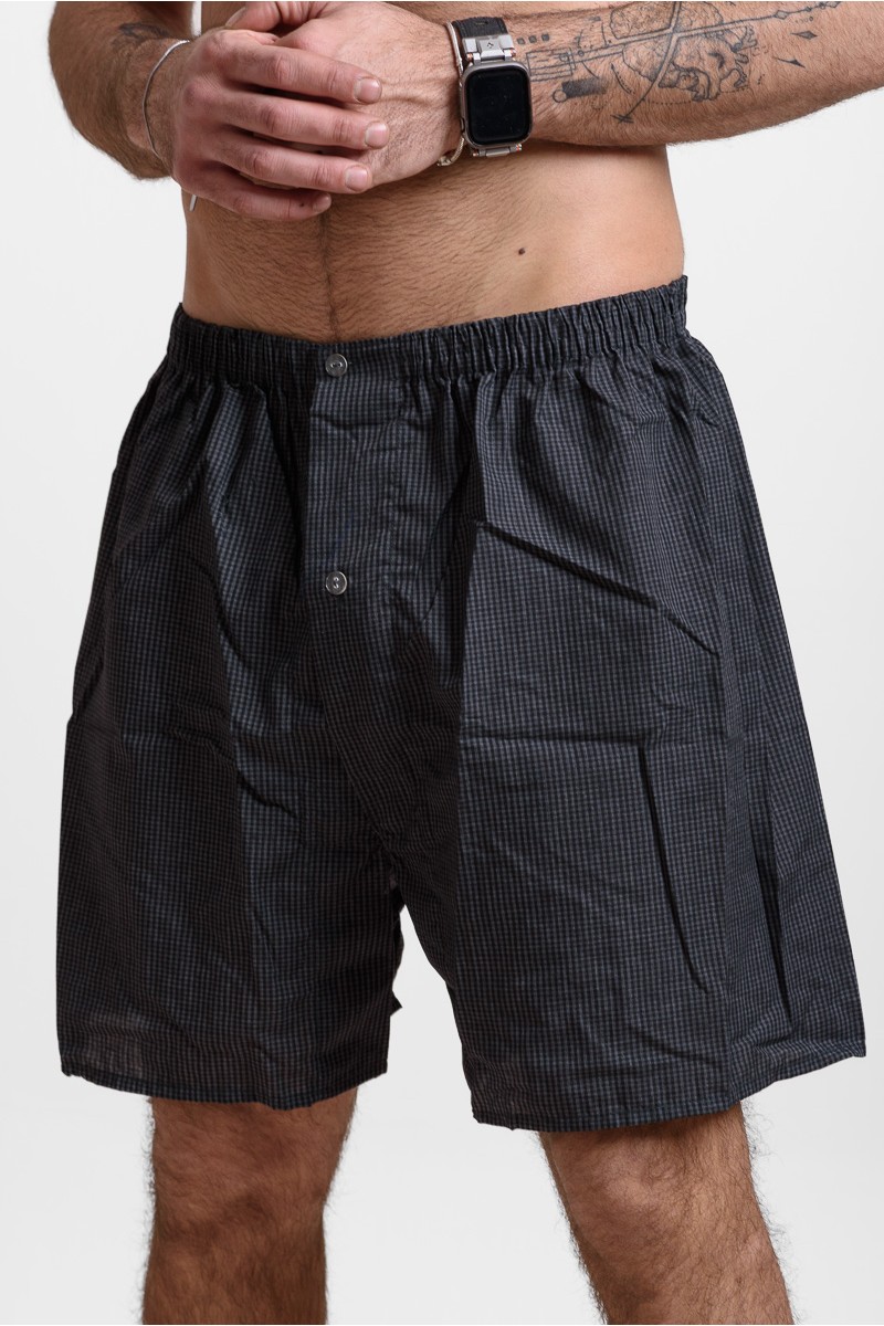Weite Herren-Boxershorts MASCOT Plaid 067 Weite Herren-Boxershorts MASCOT Plaid 067