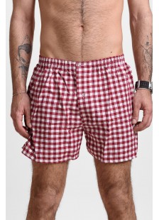 Weite Herren-Boxershorts MASCOT Plaid 067 Weite Herren-Boxershorts MASCOT Plaid 067