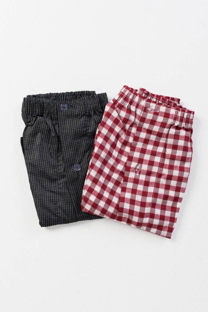 Weite Herren-Boxershorts MASCOT Plaid 067