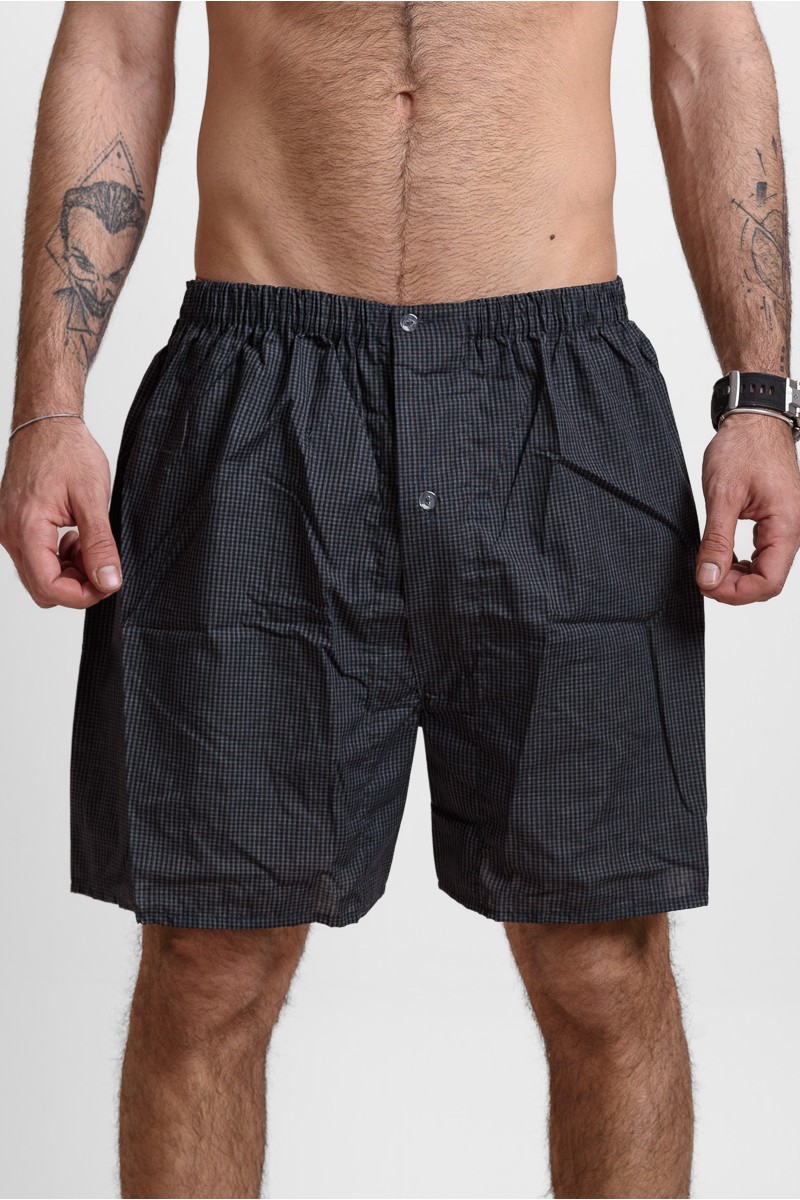 Weite Herren-Boxershorts MASCOT Plaid 067 Weite Herren-Boxershorts MASCOT Plaid 067