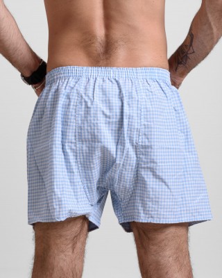 Men's MASCOT fabric boxers plaid 074