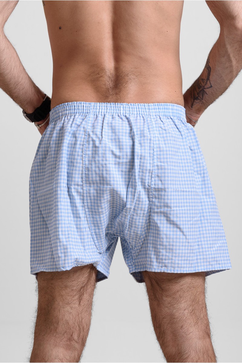 Herren MASCOT Stoff-Boxershorts kariert 074