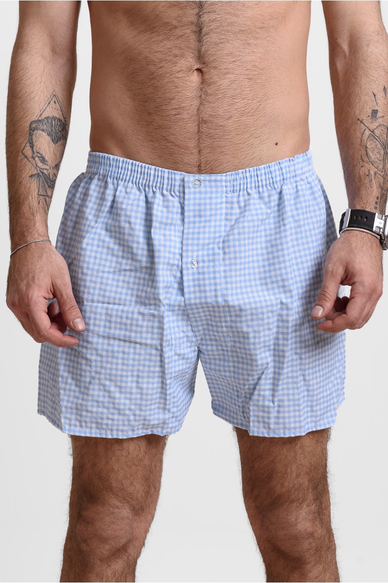 Herren MASCOT Stoff-Boxershorts kariert 074